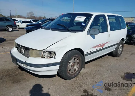 1995 Mercury Villager из США, поврежденный, VIN 4M2DV11W9SDJ34281
